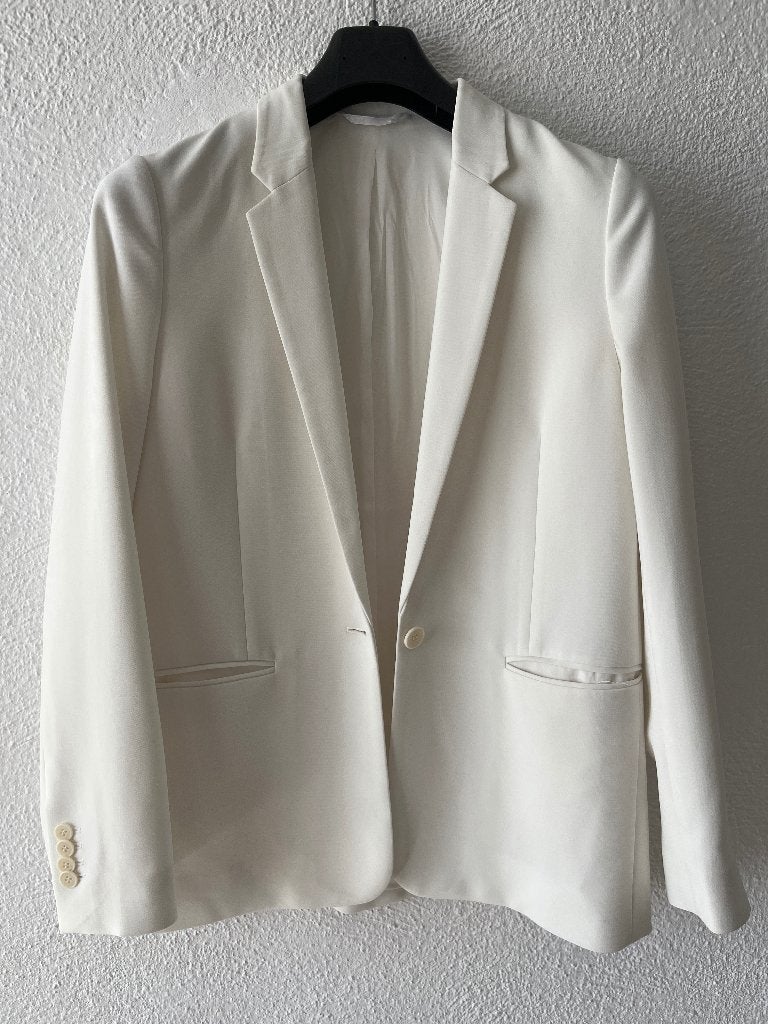 Filippa K. Offwhite blazer, Maat 38/40 (M), Verzenden, Wit, Jasje