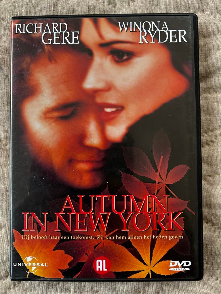 Autumn in New York - Romantisch Drama DVD (Richard Gere), Vanaf 12 jaar, Ophalen of Verzenden, Gebruikt, Drama