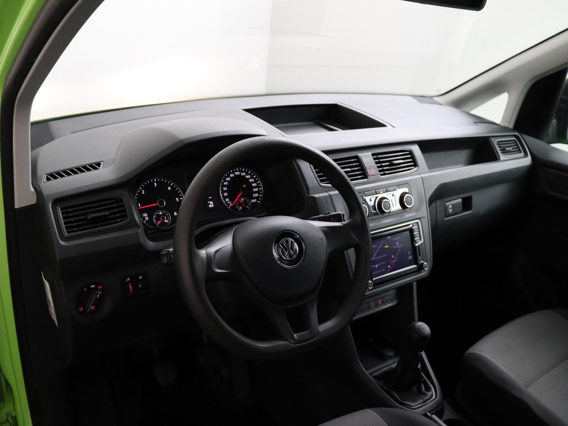 Volkswagen Caddy 2.0 TDI L1H1 BMT Trendline | Trekhaak | Cru, Auto's, Stof, Gebruikt, 4 cilinders, Volkswagen