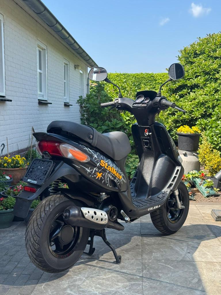 ️Gilera stalker 50cc zwart NIEUWSTAAT Uniek!️, Niet ingevuld, Niet ingevuld, Niet ingevuld