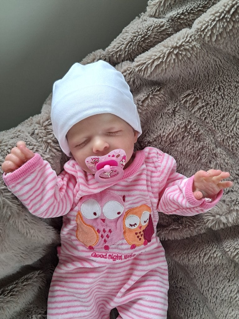 Reborn baby, Ophalen of Verzenden, Nieuw, Babypop, Levensecht of Reborn