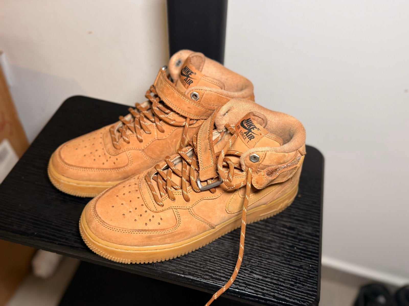 Nike Air Force 1 High '07 LV8 WB - Maat 38, Bruin, Ophalen of Verzenden, Sneakers of Gympen, Zo goed als nieuw