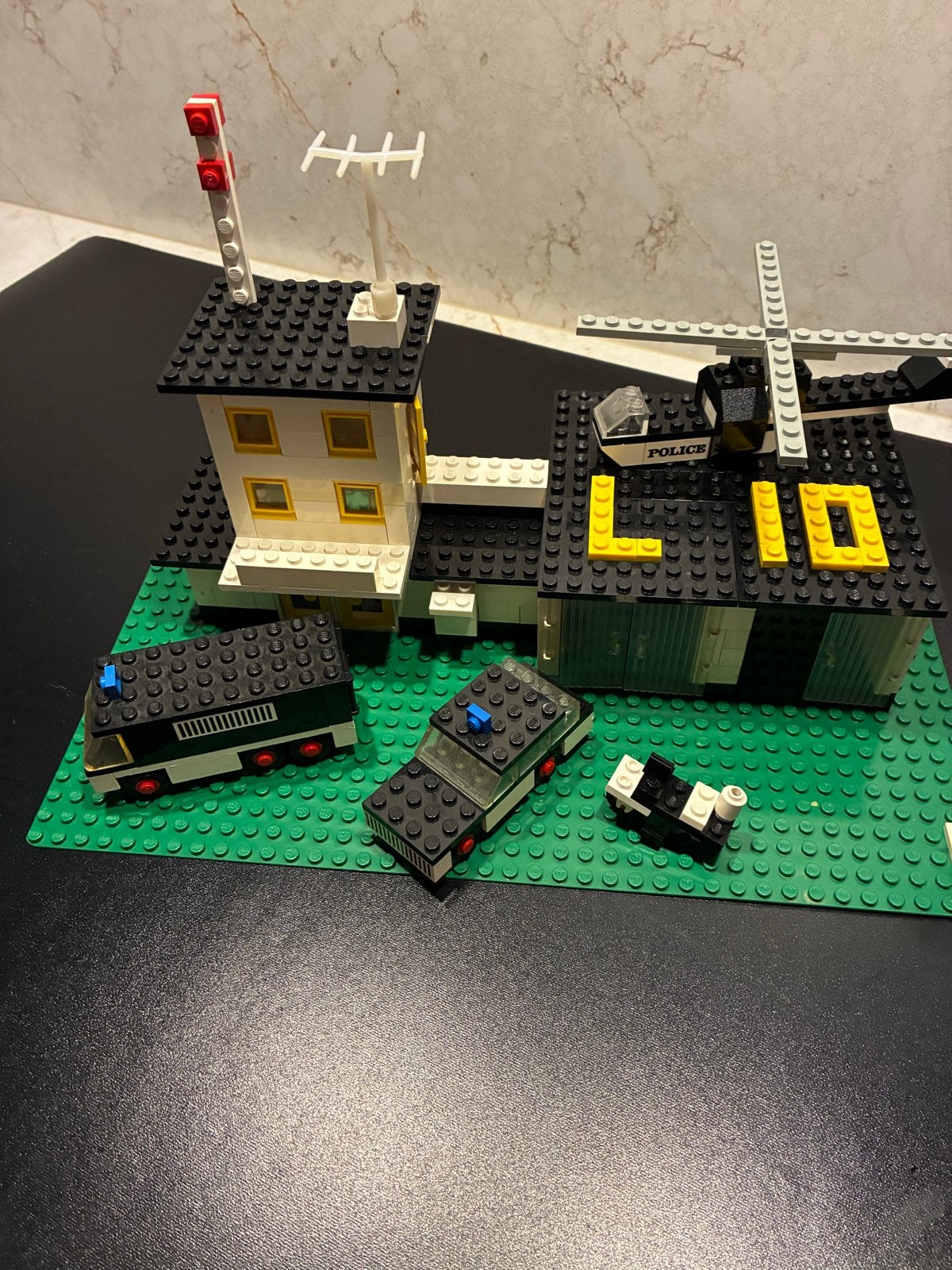 Lego set 370 Politiebureau, Kinderen en Baby's, Ophalen of Verzenden, Gebruikt, Lego