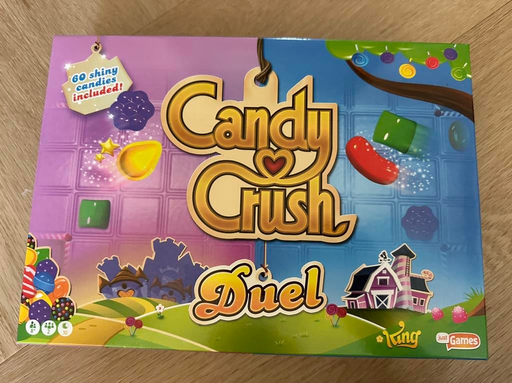 spel candy crush, Hobby en Vrije tijd, Gezelschapsspellen | Bordspellen, Een of twee spelers, Ophalen of Verzenden, Zo goed als nieuw