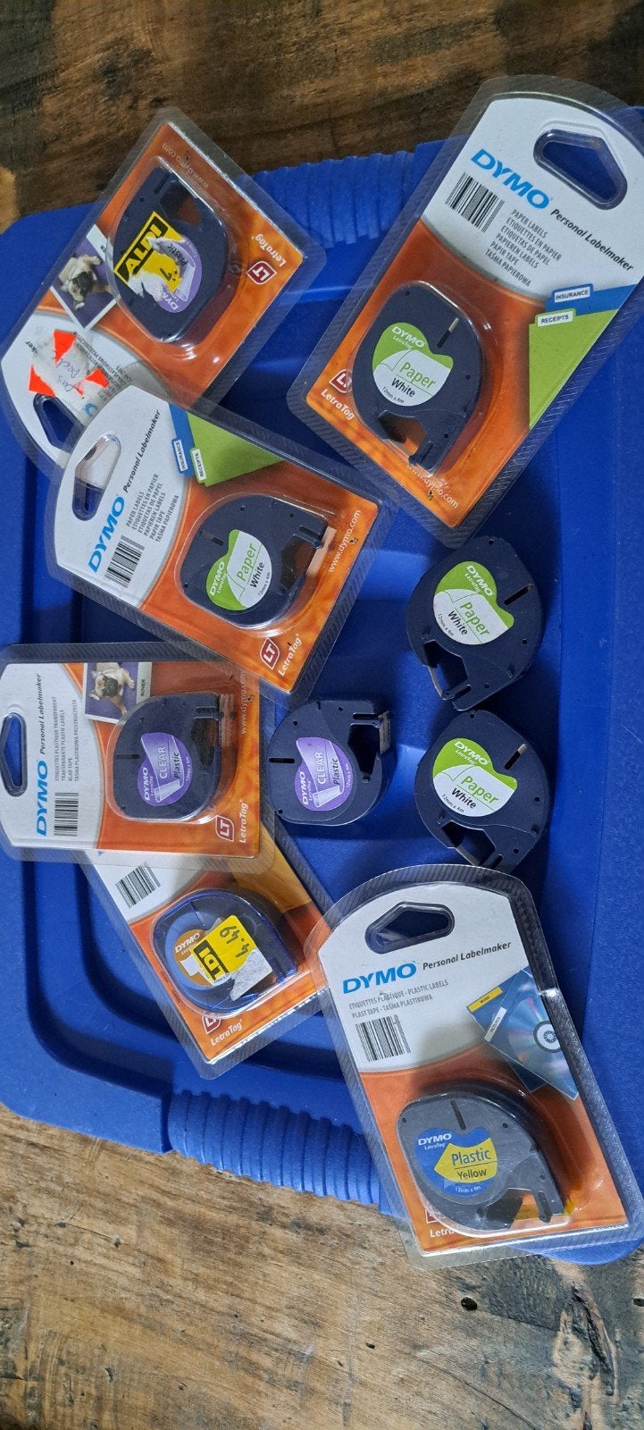 Dymo letraTag tape cassettes, Computers en Software, Labelprinters, Ophalen of Verzenden, Nieuw, Tape-label, Dymo LabelWriter