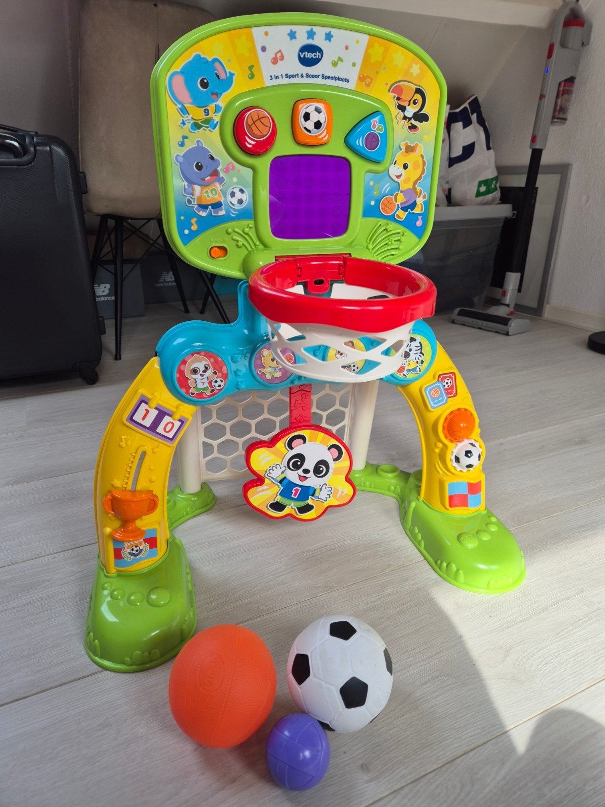 Vtech 3-in-1 Sport & Scoor Speelplaats, Kinderen en Baby's, Ophalen, Zo goed als nieuw