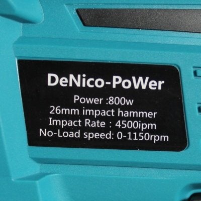 Foto 3 van Boor Hamer PROF 800W SDS 26MM past op Makita Accu 18V LXT