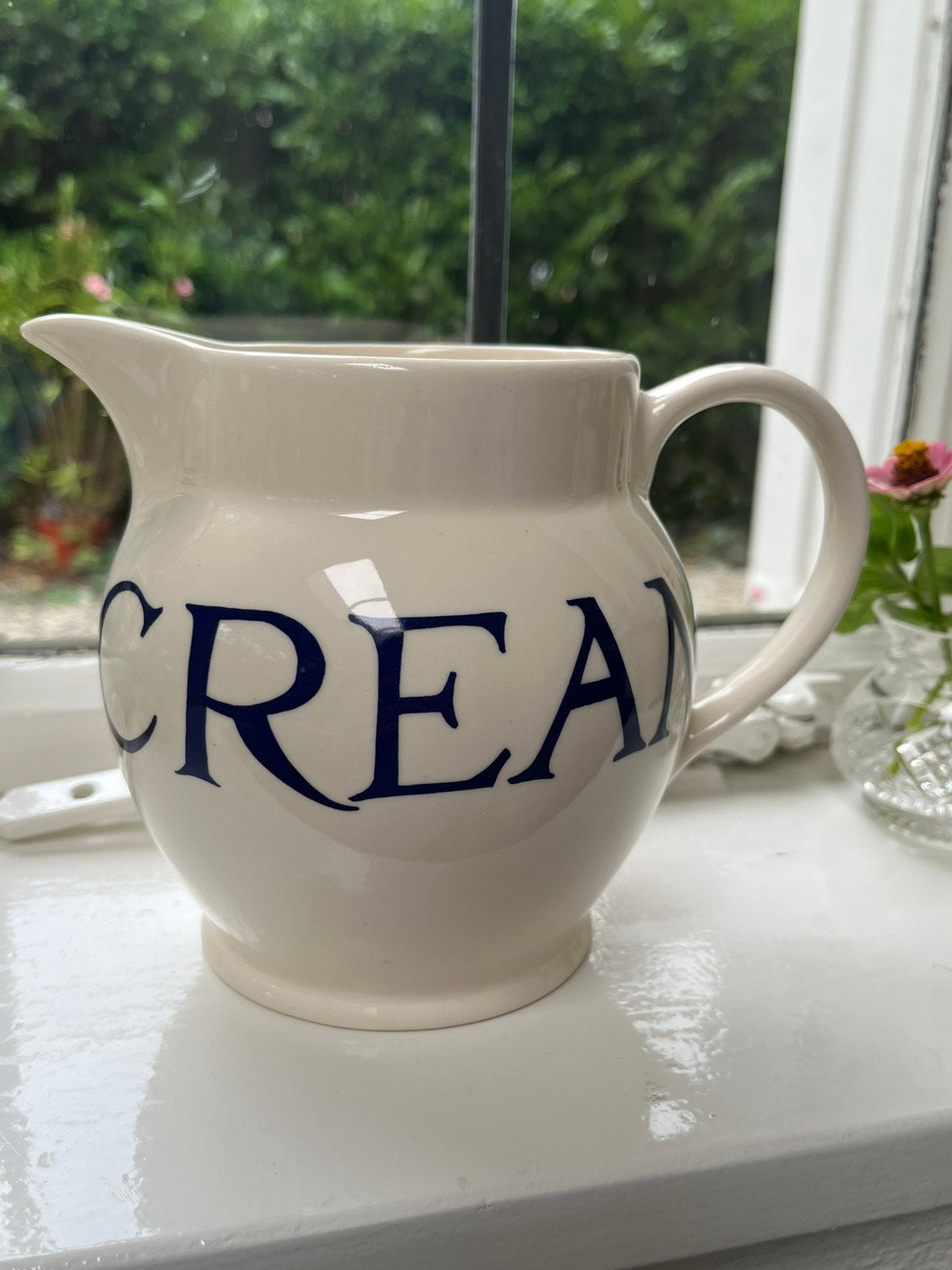 Nieuw! Blue Toast 1,5 pint Jug, Emma Bridgewater - Classic!, Kan, Nieuw, Ophalen of Verzenden, Emma Bridgewater