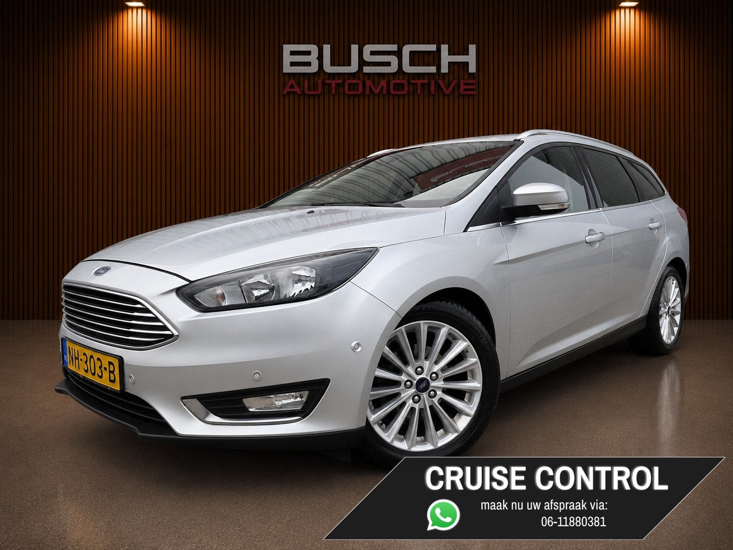Ford Focus Wagon 1.0 Titanium | 2e EIGENAAR | NAVI | KEYLESS, Auto's, Ford, Gebruikt, Euro 6, Automatische klimaatregeling, Origineel Nederlands