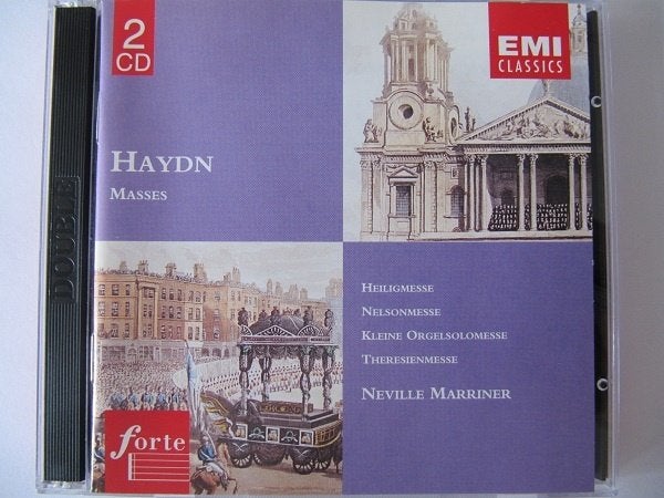 2CD Haydn - Masses - Marriner Rundfunkchor Leipzig - Dresden, Haydn, Ophalen of Verzenden, Zo goed als nieuw, Classicisme