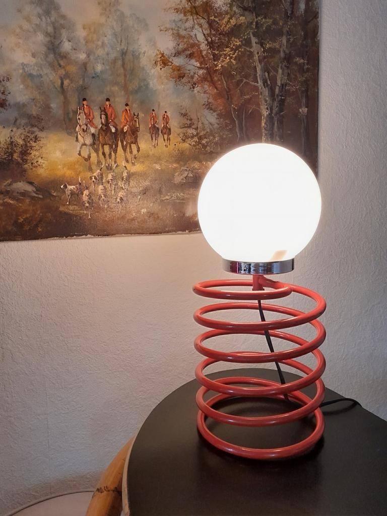 Ingo Maurer spiraal lampe für Honsel spiral lamp design bauh, Ophalen of Verzenden, Zo goed als nieuw, Minder dan 50 cm