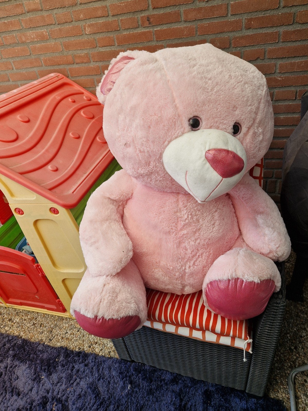 Grote roze beer te koop, Ophalen of Verzenden, Zo goed als nieuw, Overige typen