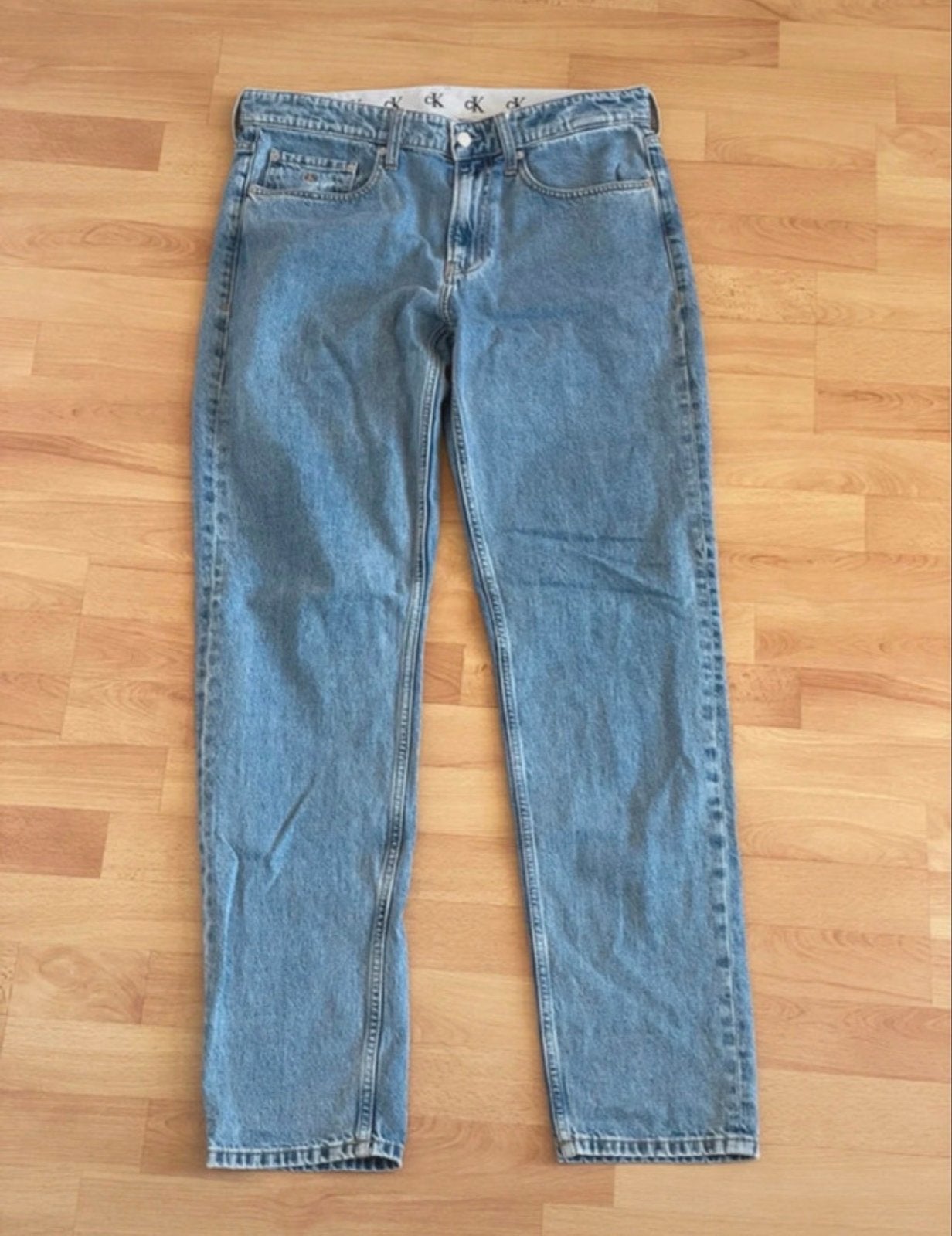 Calvin Klein Jeans - Maat L, Ophalen of Verzenden, Zo goed als nieuw, Blauw, Overige jeansmaten