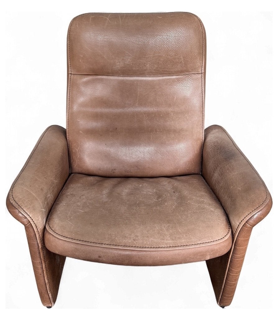 923. Leren De Sede DS-50 fauteuil - Zwitserland, ca. 1970, Ophalen of Verzenden