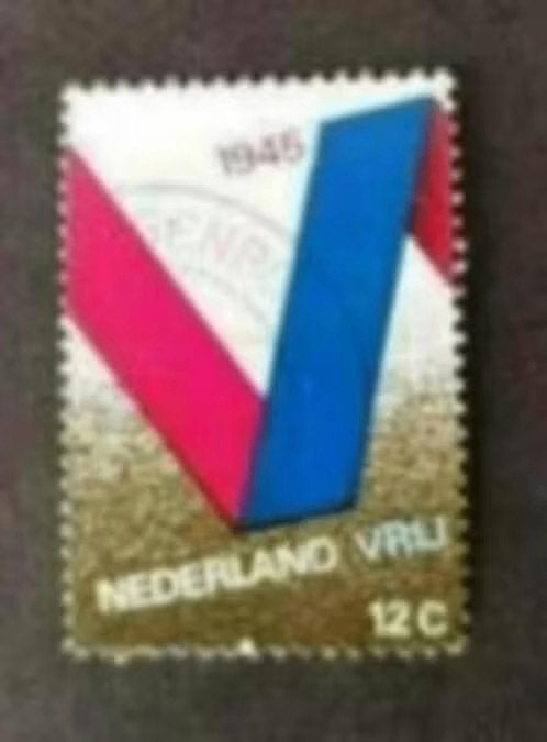 nederland nvph 970, Verzenden, Na 1940, Gestempeld