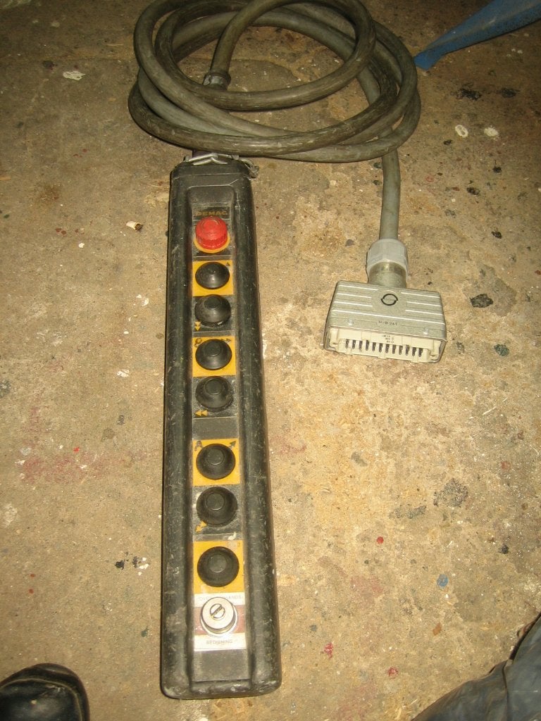 Demag DST 6/7 Hangbediening / Kraanbediening met kabel, Ophalen of Verzenden, Gebruikt, Elektrisch