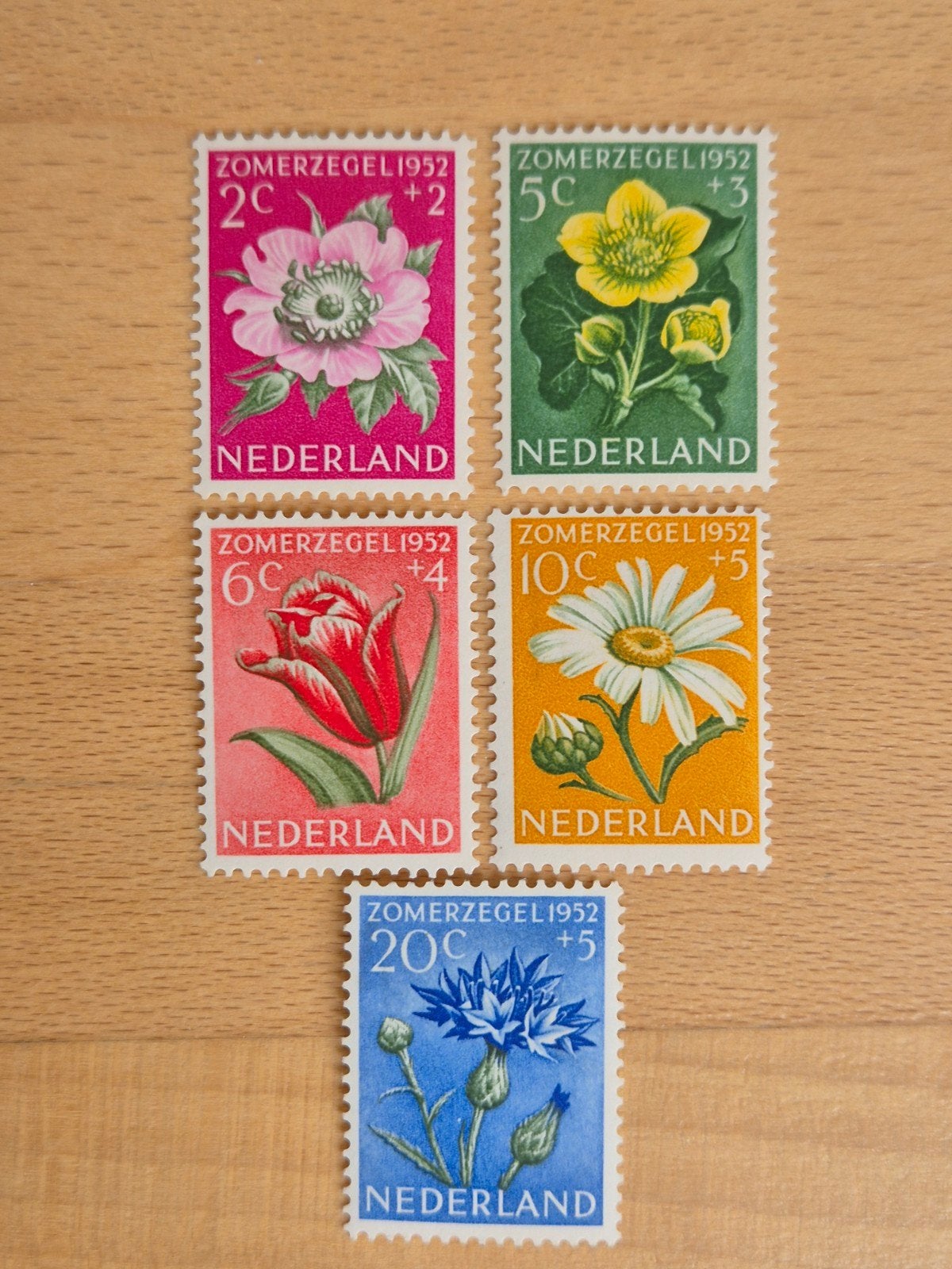 Nederland 1952 zomerzegels, Postzegels en Munten, Postzegels | Nederland, Ophalen of Verzenden, Na 1940, Postfris
