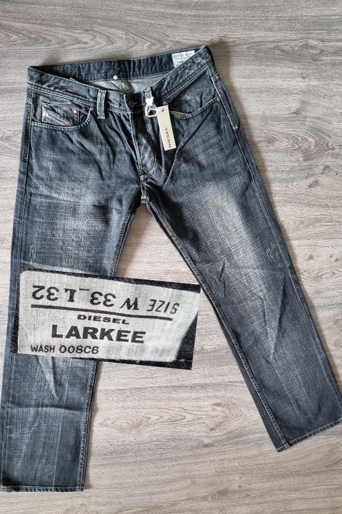 - NIEUWE - Diesel LARKEE W33 L32 | 33x32 - Straight - #D2758, Kleding | Heren, Spijkerbroeken en Jeans, DIESEL, Diesel, Zwart