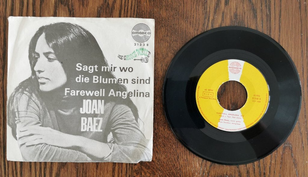 Single Joan Baez - Sagt mir wo die Blumen sind, Ophalen of Verzenden, Gebruikt, Pop