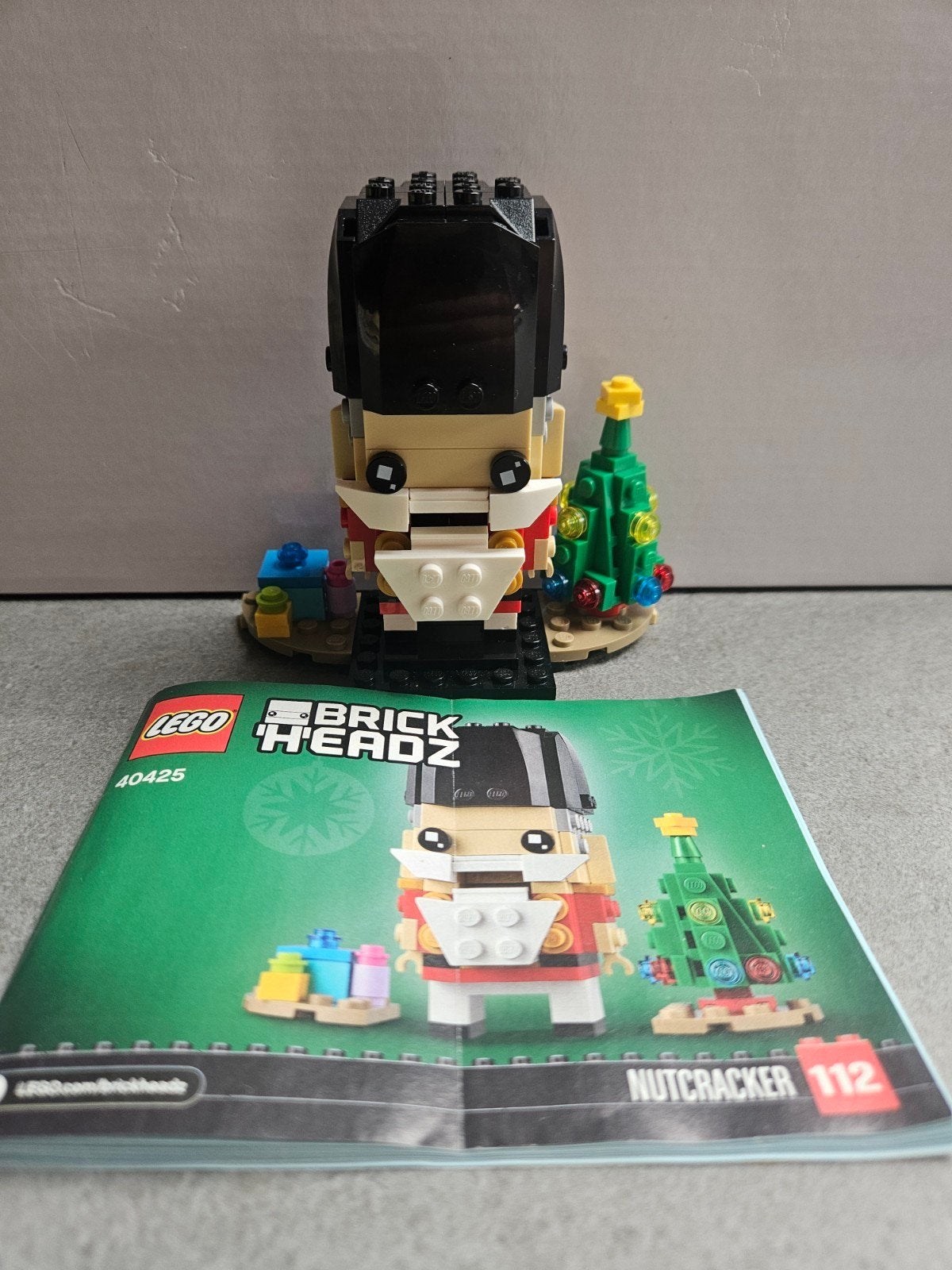 LEGO BrickHeadz Notenkraker 40425 - Kerstmis, Ophalen of Verzenden, Zo goed als nieuw, Lego