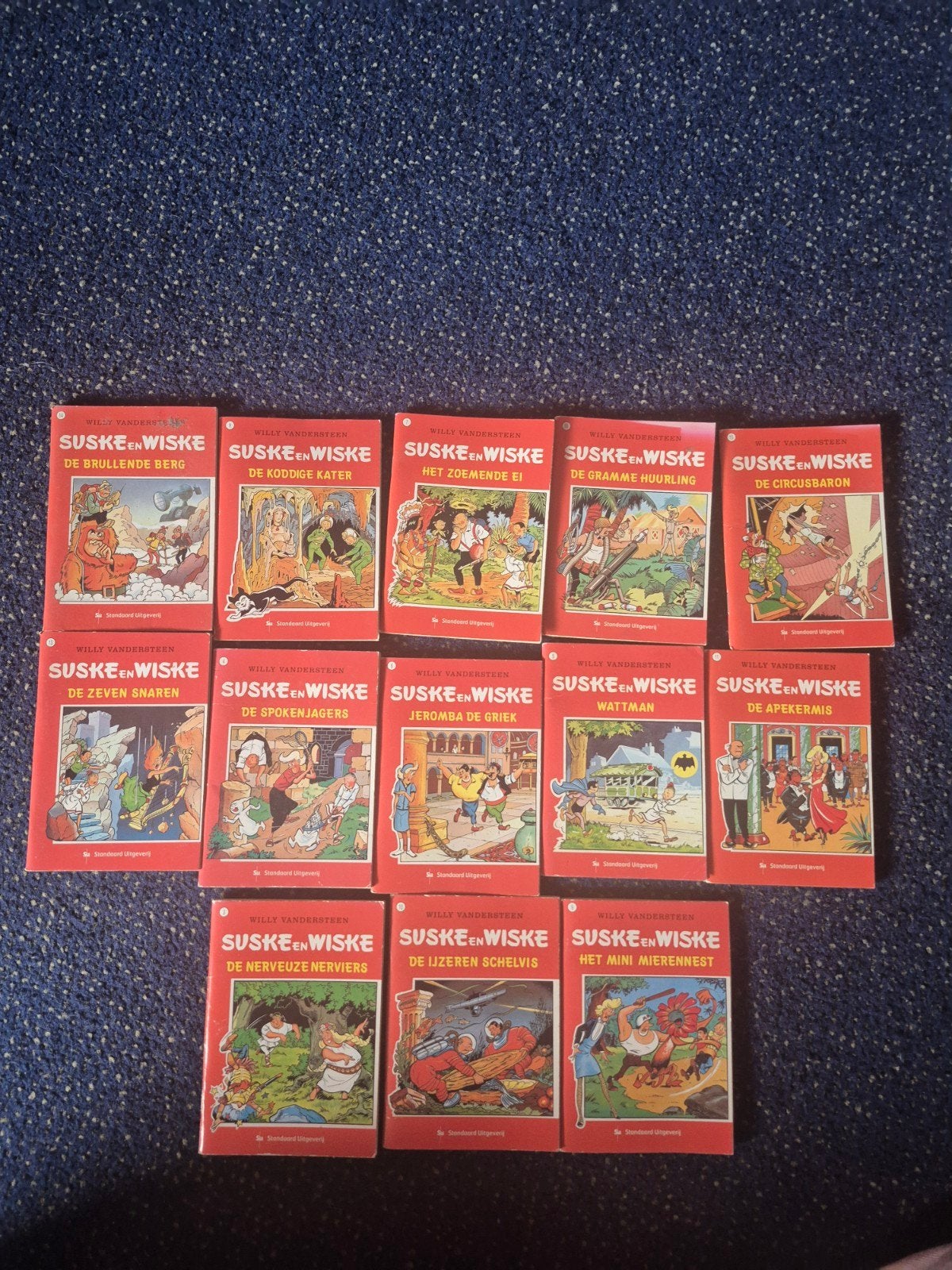 Suske en Wiske Minis - Complete set van 13 stripboeken, Boeken, Meerdere stripboeken, Ophalen of Verzenden, Zo goed als nieuw