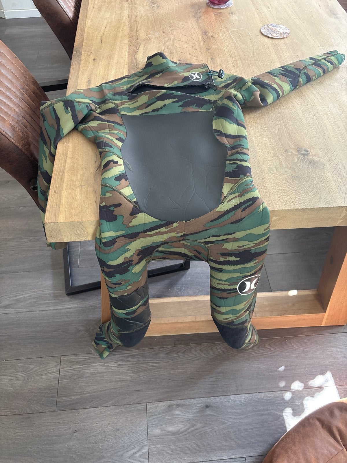 Hurley camouflage wetsuit - maat L, Ophalen, Gebruikt, Overige typen
