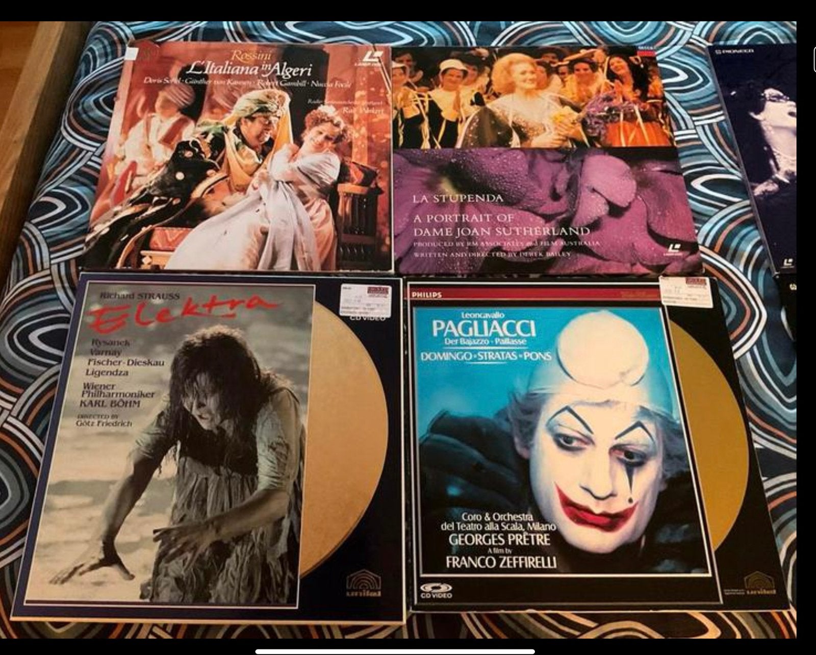 Lasedisc Opera’s 20 stuks. Per stuk 5 euro PAL, Alle leeftijden, Ophalen, Zo goed als nieuw