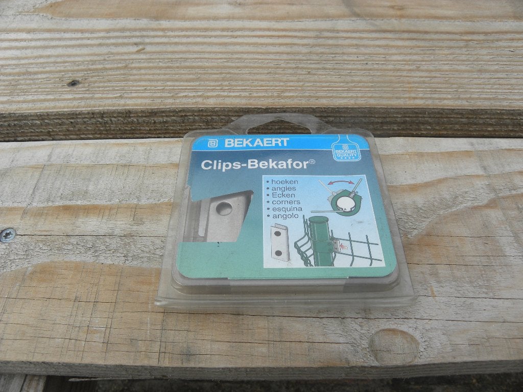 Bekafor hoekclips RVS Nieuw in verpakking, Ophalen of Verzenden, Nieuw, Minder dan 10 meter, Overige typen