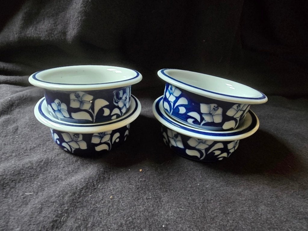 4 schaaltjes Gallo Design, Overige materialen, Gebruikt, -, Ophalen of Verzenden