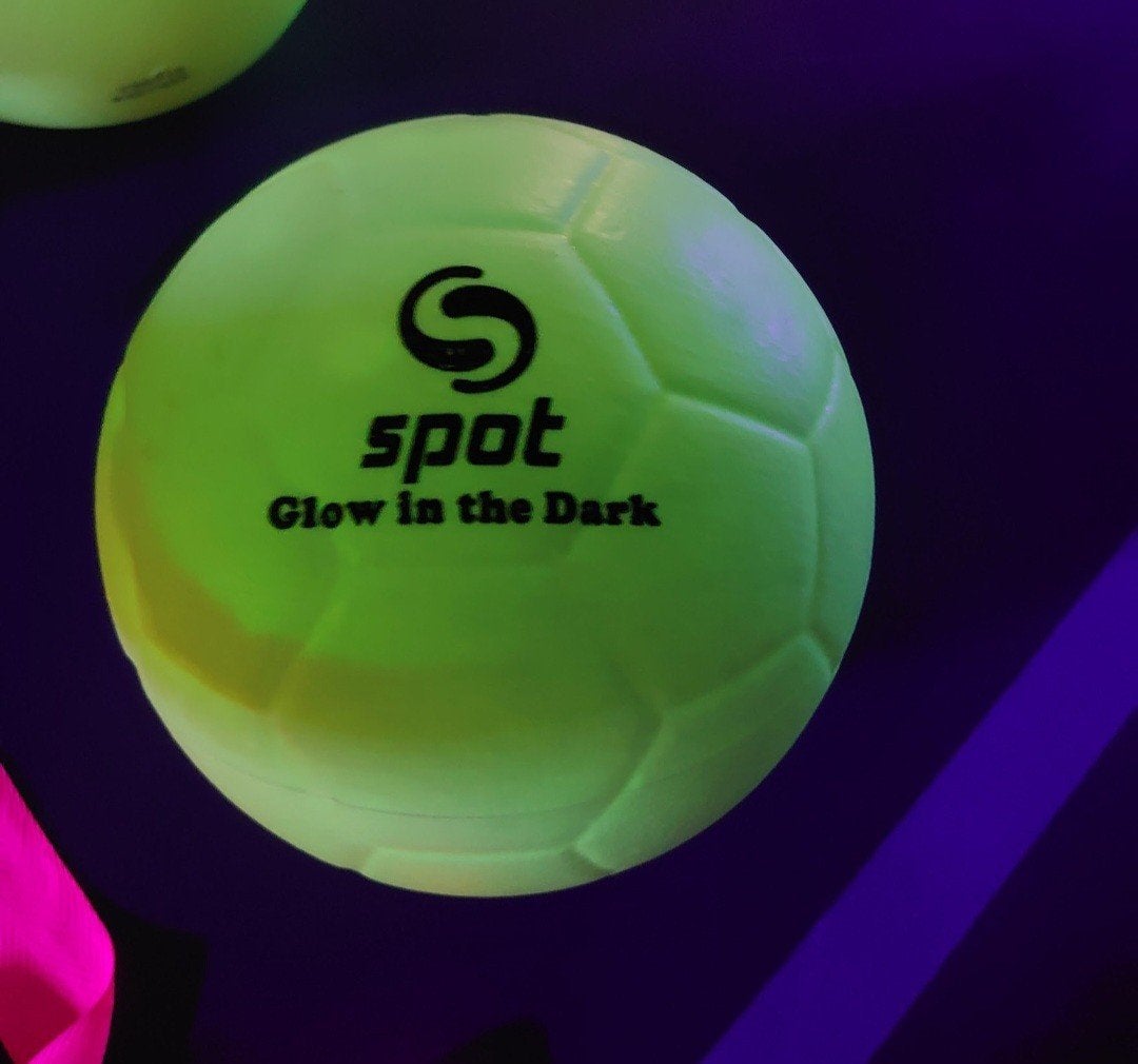 Glow in the dark, blacklight ballen nieuw basketbal, Voetbal, Sport en Fitness, Voetbal, Maat XL, Ophalen, Nieuw, Bal