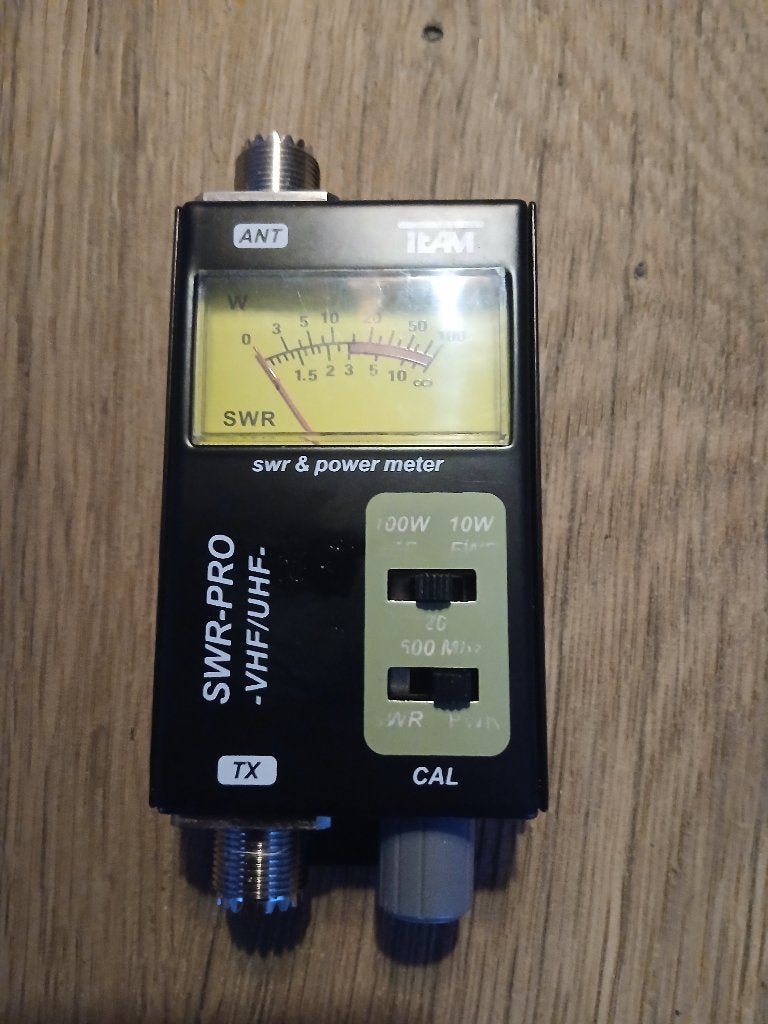 Swr meter vhf uhf, Telecommunicatie, Zenders en Ontvangers, Ophalen of Verzenden, Nieuw
