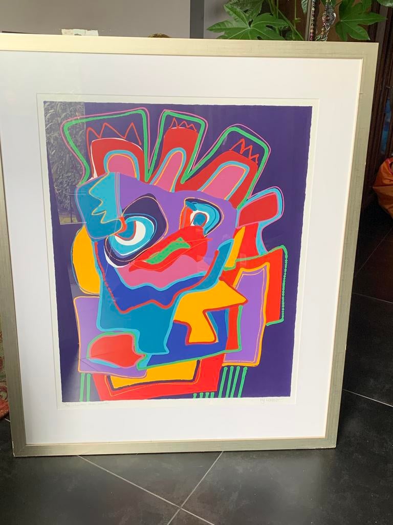Marianne Naerebout - Louder than words, Antiek en Kunst, Kunst | Litho's en Zeefdrukken, Ophalen