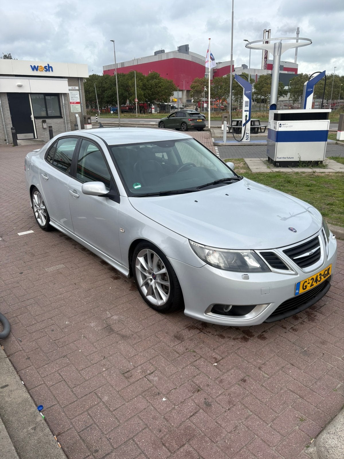 Saab 9-3 2.8 T V6 aero sedan, Zwart, Leder, Particulier, 1600 kg