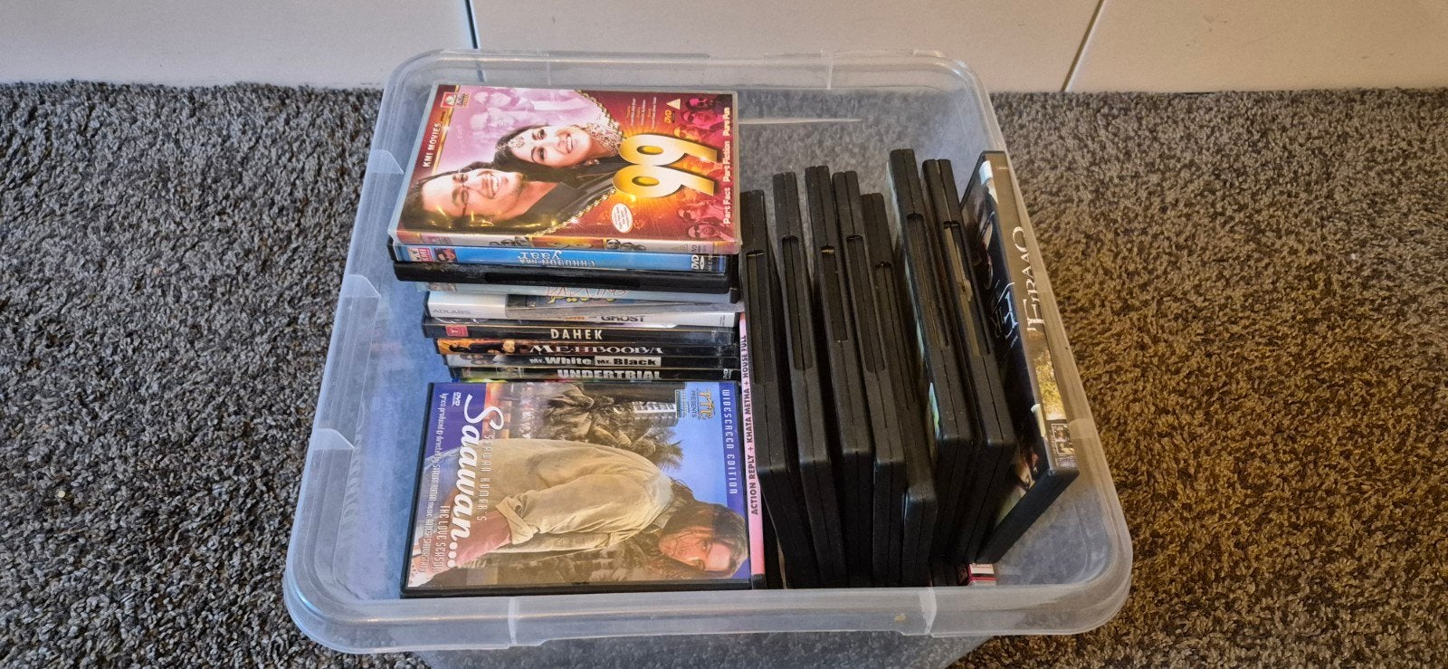 Indian films / Bollywood films grote collectie op DVD, Cd's en Dvd's, Ophalen, Alle leeftijden, Nederlands, Inclusief doosje