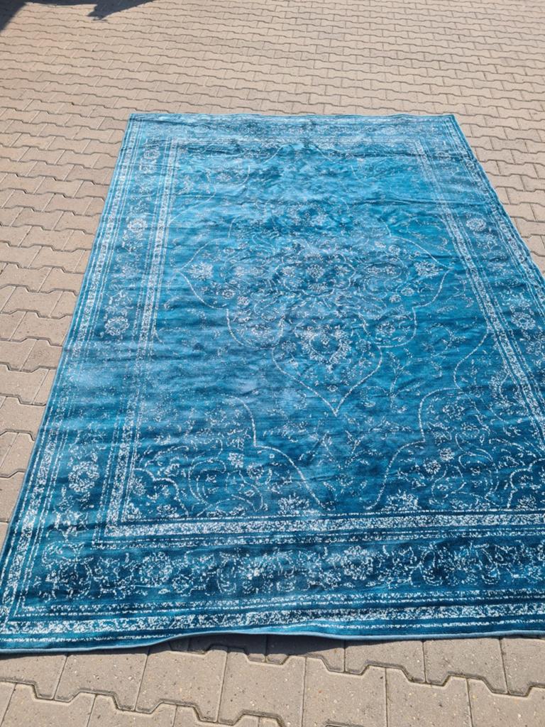 Dutchbone vloerkleed 200x300 cm - Nieuw, Huis en Inrichting, Stoffering | Tapijten en Kleden, Blauw, 200 cm of meer, Ophalen of Verzenden