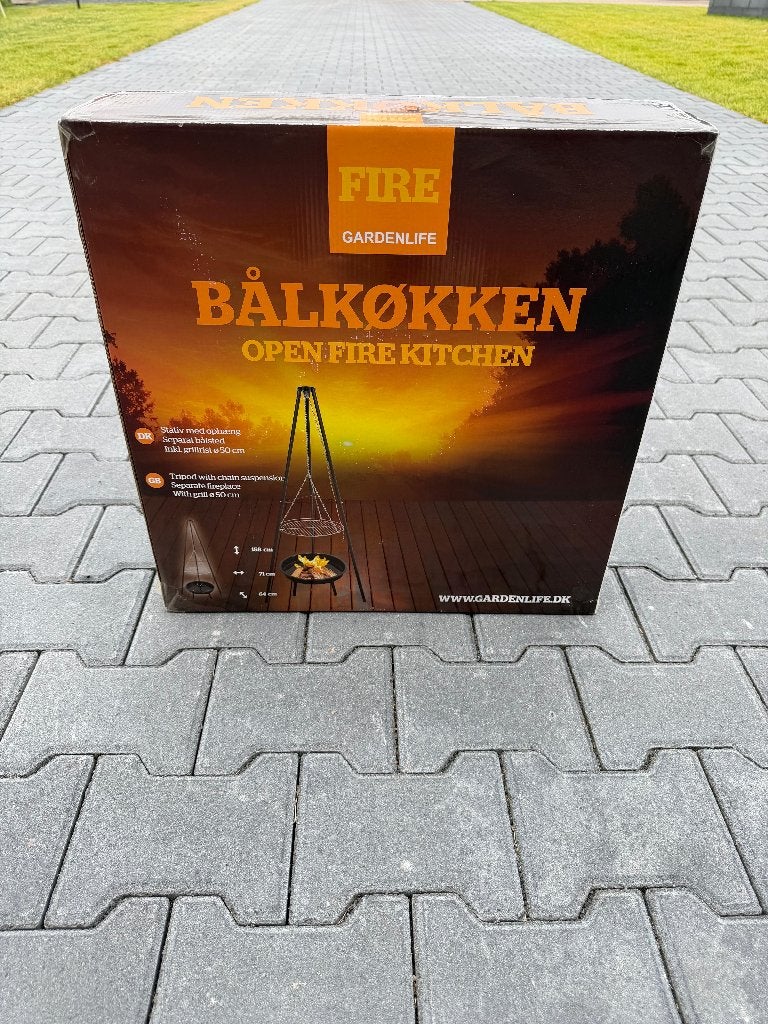 Gardenlife Bålkøkken Open Fire Kitchen, Ophalen, Nieuw
