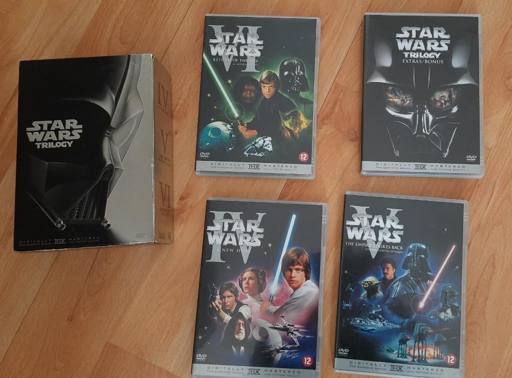 DVD box Star Wars trilogy, Vanaf 12 jaar, Ophalen of Verzenden, Zo goed als nieuw