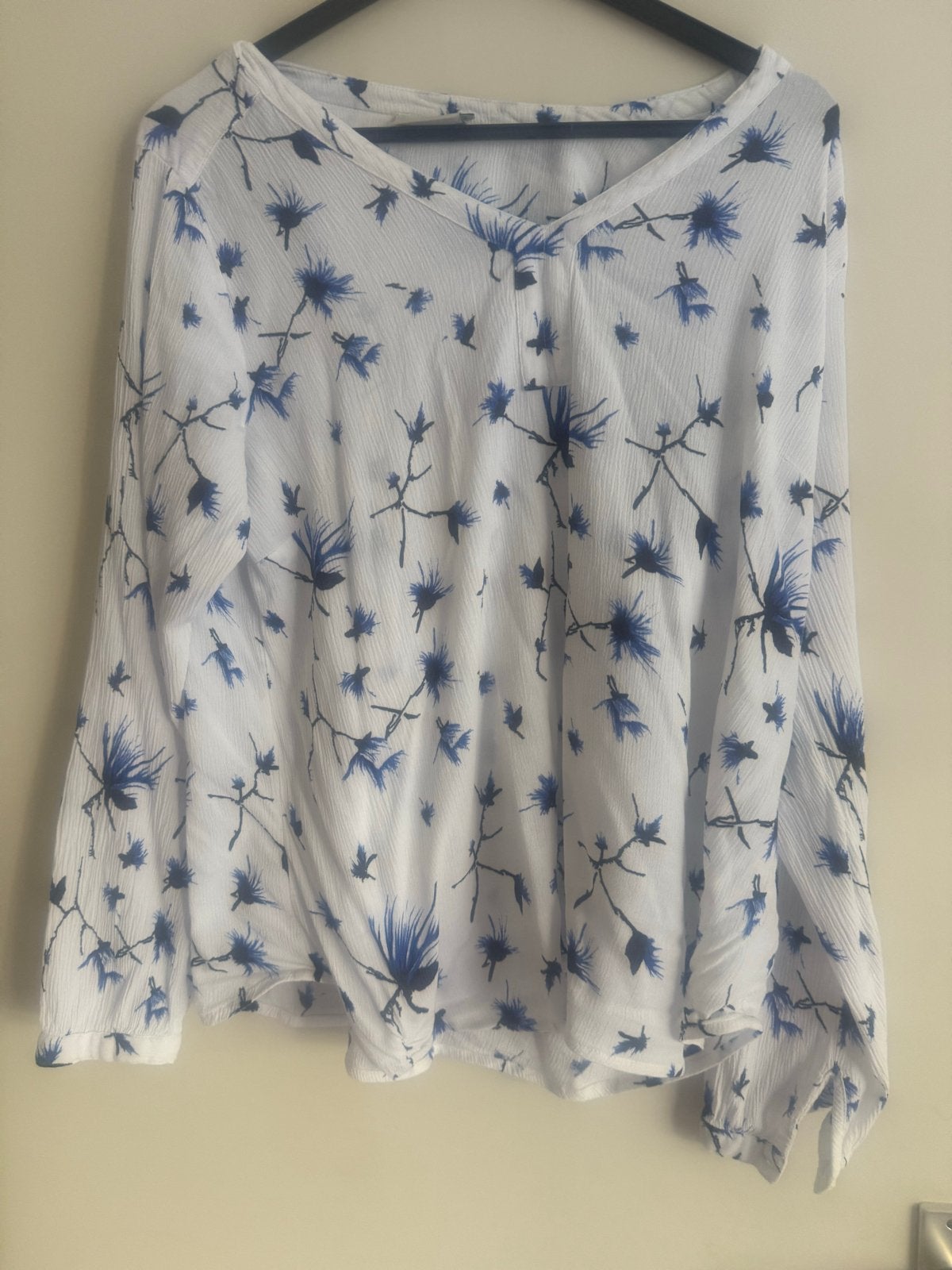 shirt met lange mouwen  maat XL merk kaffe, Kleding | Dames, Ophalen of Verzenden, Maat 46/48 (XL) of groter, Wit, Lange mouw
