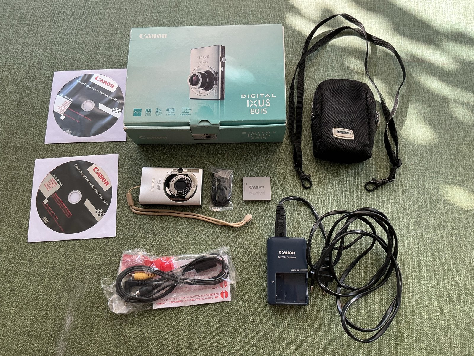 Canon Digital IXUS 80 IS, perfecte staat, bieden vanaf €99!, Canon, Beeldstabilisatie, Ophalen of Verzenden, Zo goed als nieuw