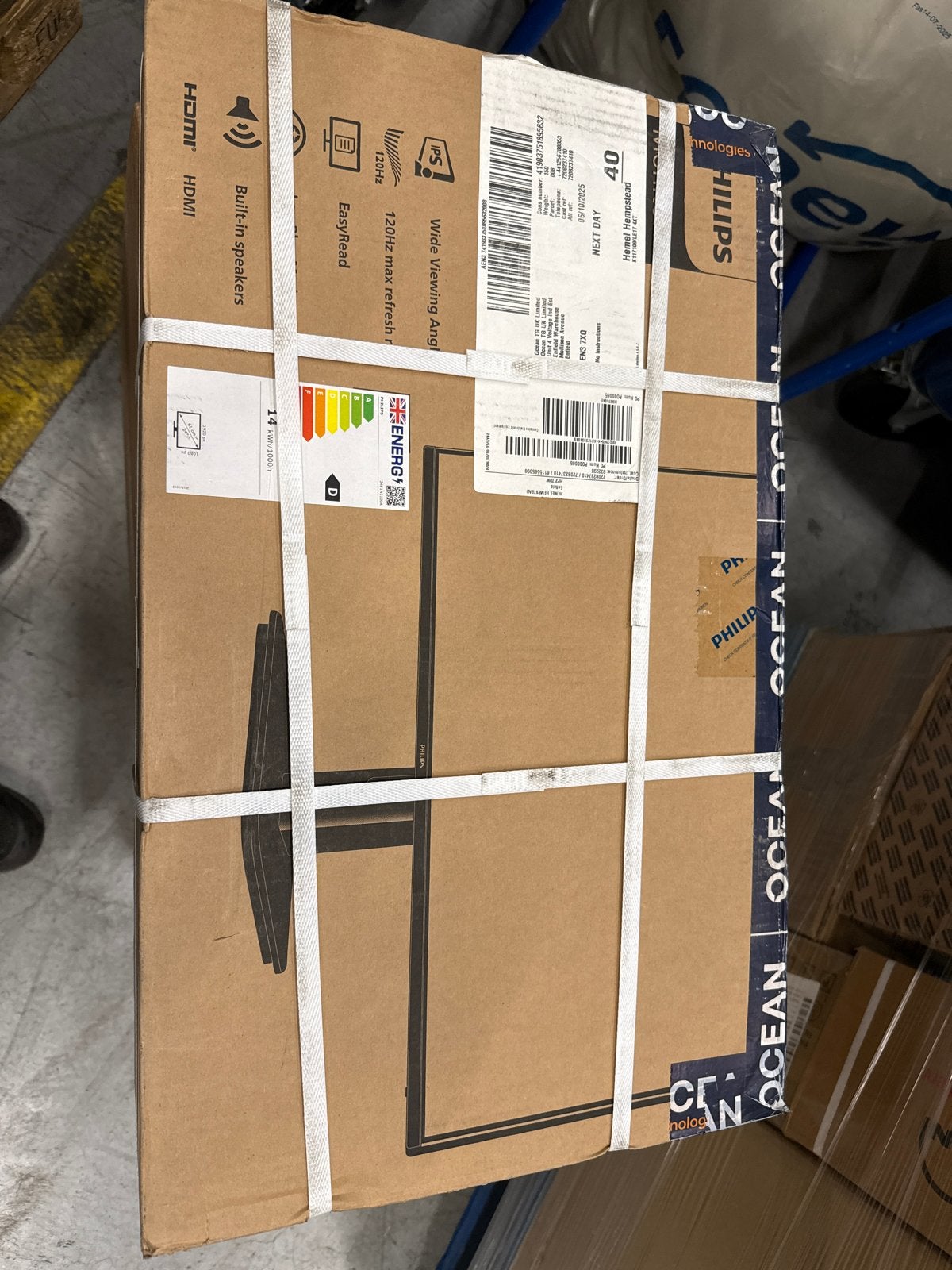 Philips Monitor 24" FHD 120Hz - Nieuw in doos, HDMI, 101 t/m 150 Hz, Nieuw, Full HD