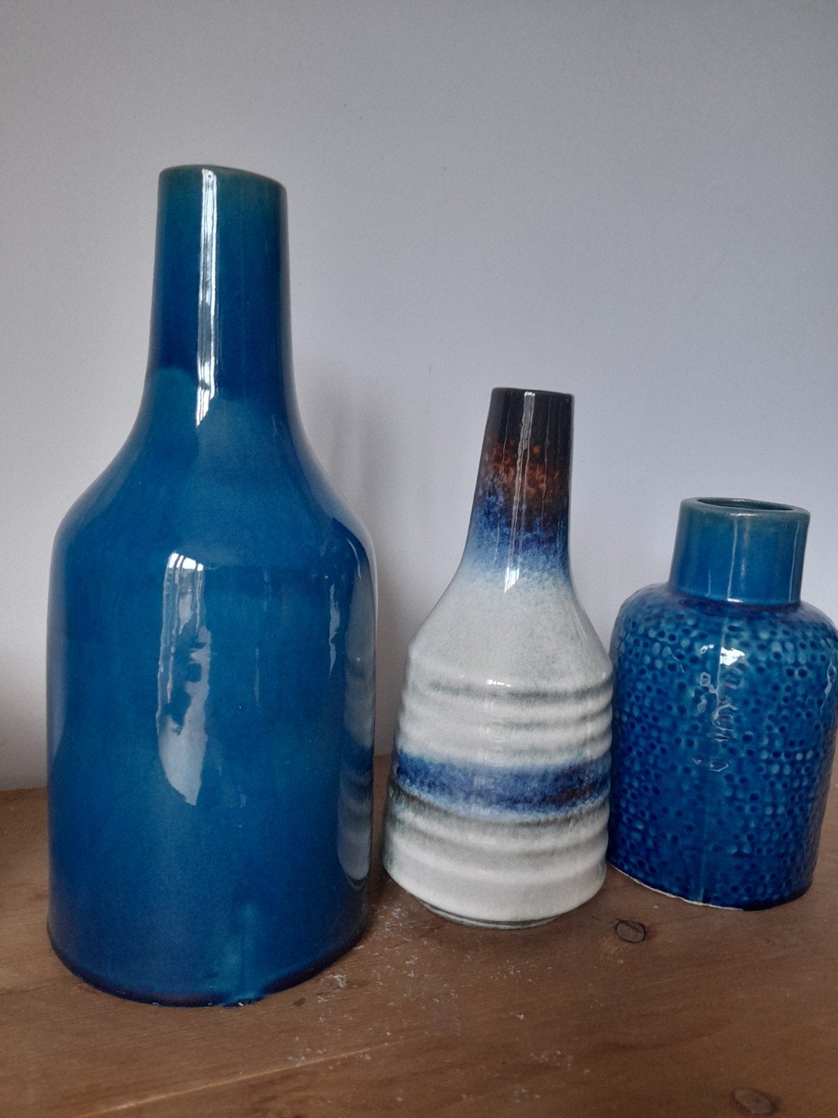 Siervazen, Huis en Inrichting, Ophalen, Zo goed als nieuw, Blauw