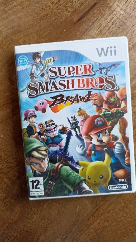 Super Smash Bros Brawl wii, Spelcomputers en Games, Games | Nintendo Wii, Vechten, Ophalen of Verzenden, Zo goed als nieuw, 3 spelers of meer