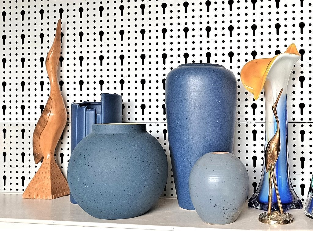 vintage vaas/vazen - o.a. Scheurich - Germany - Hollands e.a, Huis en Inrichting, Woonaccessoires | Vazen, Ophalen of Verzenden