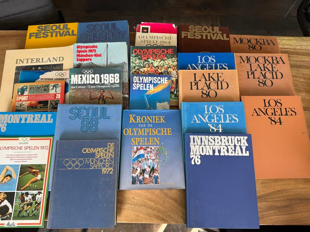 Olympische Spelen 1964/1988(Seoul,LA, Moskou, Montreal etc.), Boeken, Ophalen, Gelezen, Overige sporten
