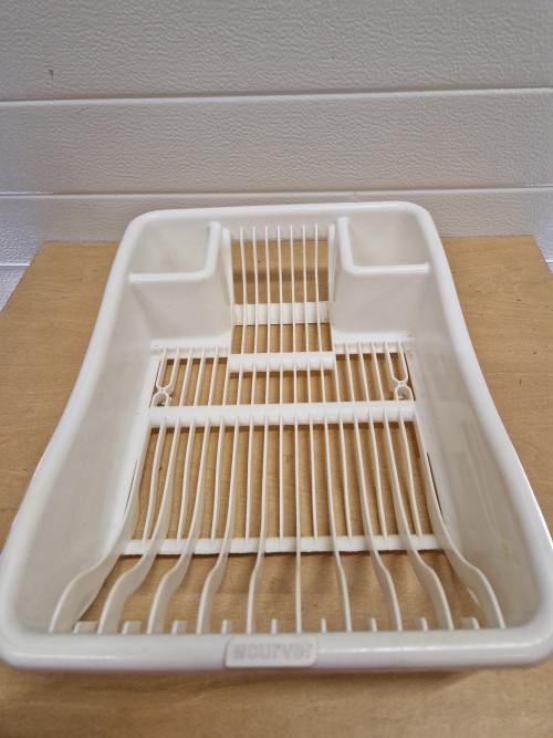 afdruiprek wit klein curver vintage, Ophalen of Verzenden, 'T Olde Gre-j, Info@toldegrej.nl, Endepoelstraat 20f Didam