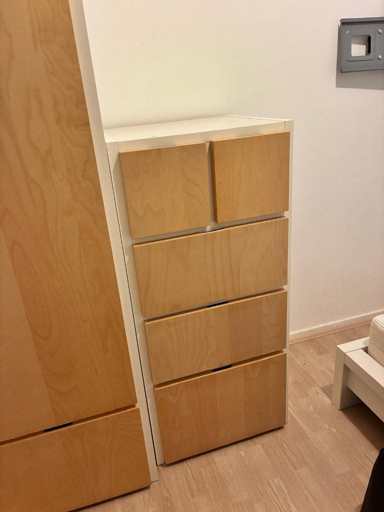 Klein - Kledingkast IKEA, Ophalen, 100 tot 150 cm, Met klep(pen), Scandinavische stijl (IKEA)