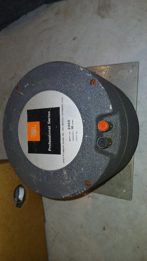 JBL 2480 16 ohm mid-treble driver, Ophalen, Gebruikt, JBL, Overige typen