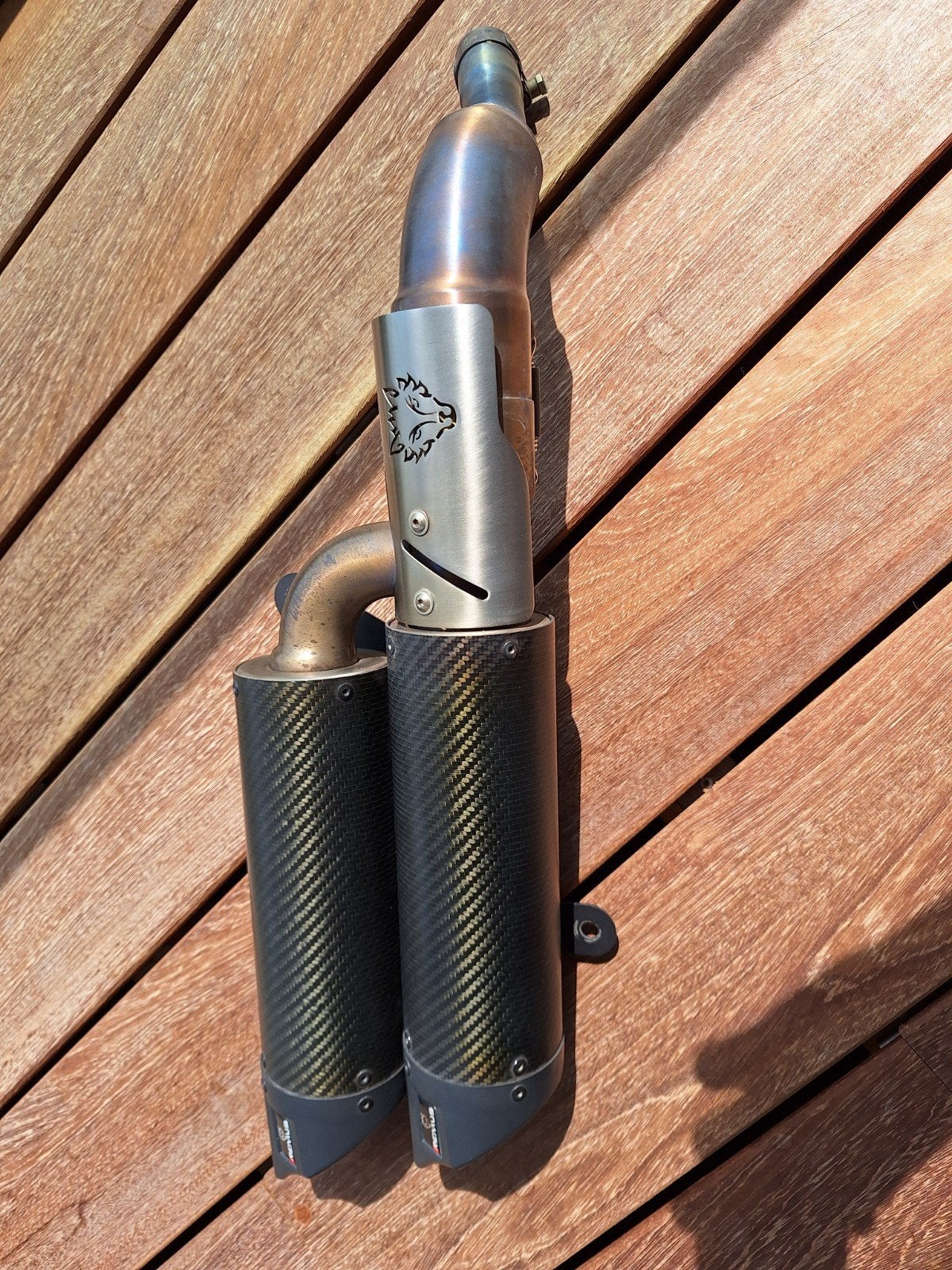 Remus dual flow uitlaat Vespa GTS 300, Motoren, Ophalen