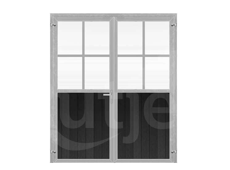 99. Dubbele draaideur met glas | 225 x 300 cm, Dieren en Toebehoren, Stalling