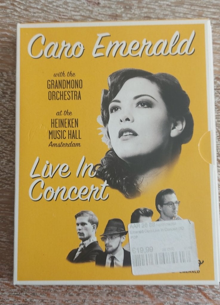 Caro Emerald - Live In Concert (DVD/Blu-ray), Alle leeftijden, Boxset, Muziek en Concerten, Ophalen of Verzenden